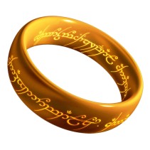 Vinilo adhesivo anillo señor de los anillos